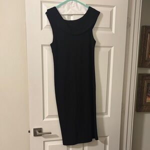 Banana Republic Classic Black Midi Dress